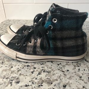 WoolRich High-Top Converse